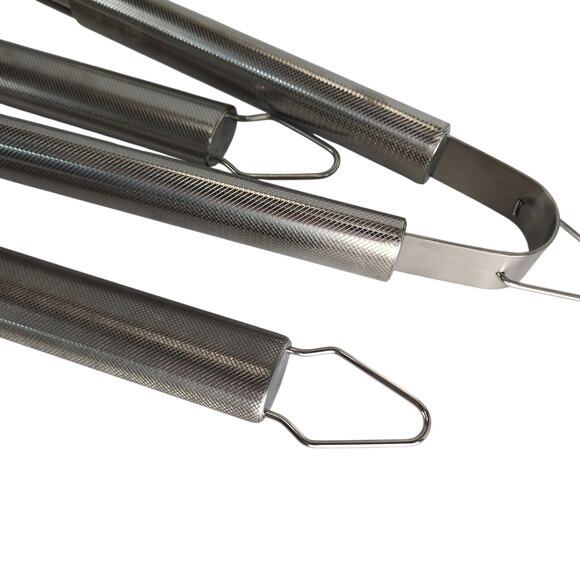 Weber Stainless Steel BBQ Grilling Tools Spatula Tongs Fork Never Used Utensils - Picture 10 of 10